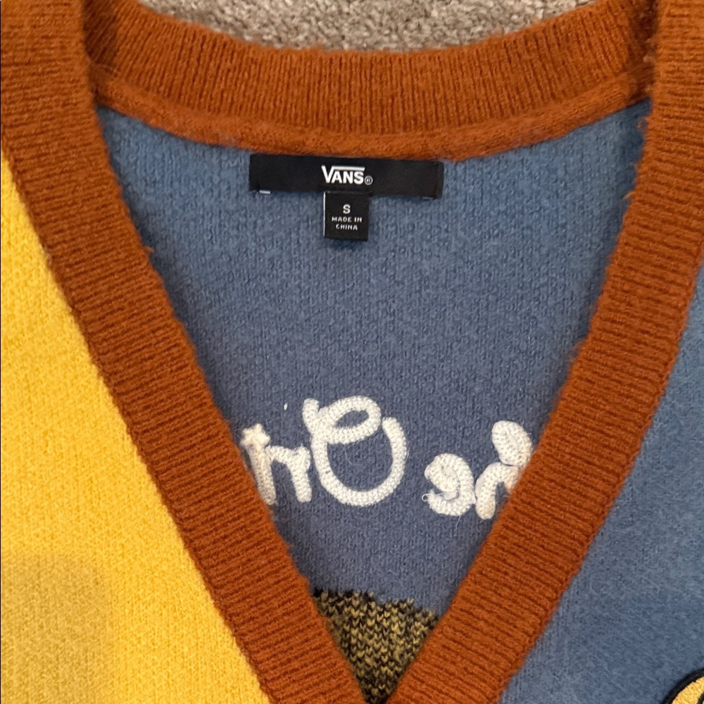 Vans Multicolor Checkered Cardigan - image 2